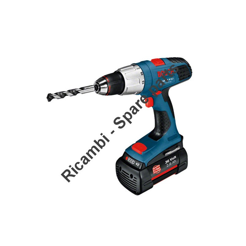 Ricambi Bosch per Trapano Avvitatore a Batteria GSR 36 V-LI