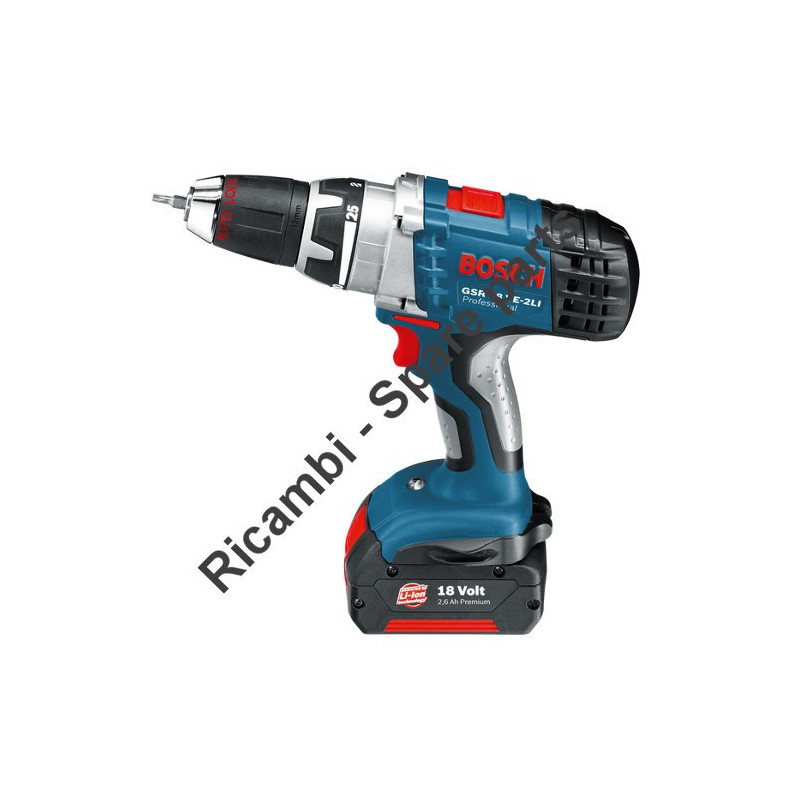 Ricambi Bosch per Trapano Avvitatore a Batteria GSR 18 VE-2LI