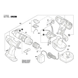 Ricambi Skil per Trapano a Batteria 2497