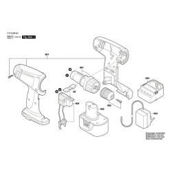 Skil Spare Parts for Cordless Drill 2395