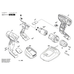 Skil Spare Parts for Cordless Drill 2770