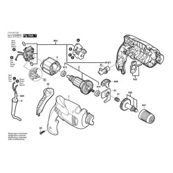 Skil Spare Parts for Percussion Drill 6770