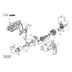 Skil Spare Parts for Percussion Drill 6365