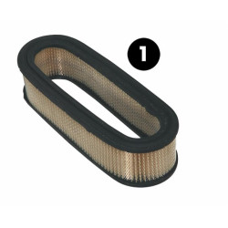 Oval Air Filters for Lawn Tractors with Briggs & Stratton Engines