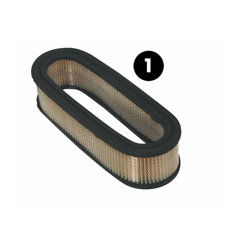 Oval Air Filters for Lawn Tractors with Briggs & Stratton Engines