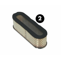 Oval Air Filters for Lawn Tractors with Briggs & Stratton Engines