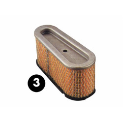 Oval Air Filters for Lawn Tractors with Briggs & Stratton Engines
