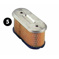 Oval Air Filters for Lawn Tractors with Briggs & Stratton Engines