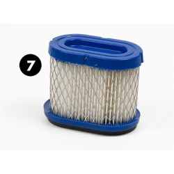 Oval Air Filters for Lawn Tractors with Briggs & Stratton Engines