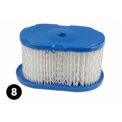 Oval Air Filters for Lawn Tractors with Briggs & Stratton Engines