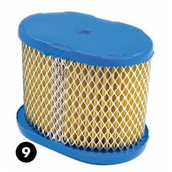 Oval Air Filters for Lawn Tractors with Briggs & Stratton Engines