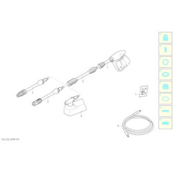 Ricambi Michelin per Idropulitrice MPX 130 B