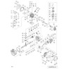 Hitachi Spare Parts for Engine Brush Cutter CG25EUP2
