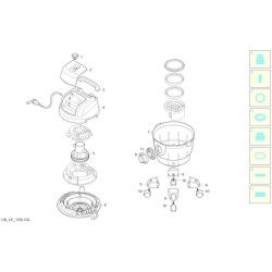 Black&Decker Spare Parts for Vacuum Cleaner BXVC 20 PE