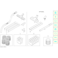 Ricambi Black&Decker per Aspirapolvere BXVC 20 PE