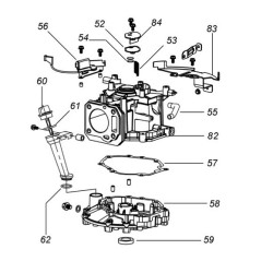 Ricambi Ama per Motore per Rasaerba MVG - T475