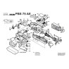 Bosch Spare Parts for Belt Sander PBS 75 AE