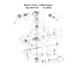 Ricambi Ama per Motore per Rasaerba MVG - T675