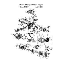 Ama Spare Parts for Engine 4 Stroke G120F