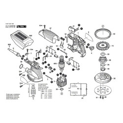 Bosch Spare Parts for Orbital Sander