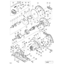 Hitachi Genuine Spare Parts for Circular Saw C9U2