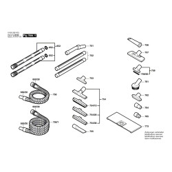 Ricambi Bosch per Aspiratore PAS 11-21
