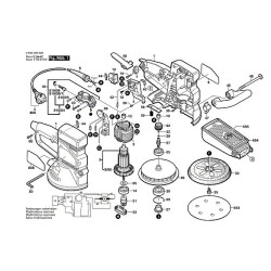 Bosch Spare Parts for Rotorbital Sander PEX 420AE