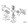 Bosch Spare Parts for Rotorbital Sander PEX 270 A
