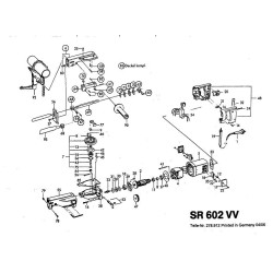 Flex Spare Parts for Reciprocating Saw SR 602 VV