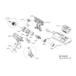Ricambi Flex per Avvitatore a Batteria AD 14,4/3,0
