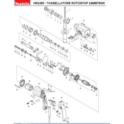 Makita Spare Parts for SDS-Plus Rotary Hammer HR2450