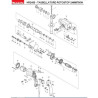 Makita Spare Parts for SDS-Plus Rotary Hammer HR2450