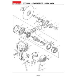 Makita Spare Parts for Sander GV7000C