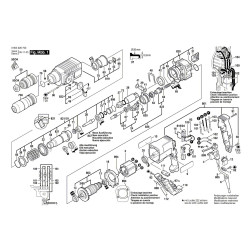 Bosch Spare Parts for Rotary Hammer PBH 240 RE
