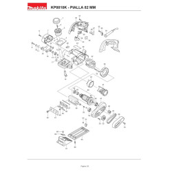 Makita Spare Parts for Planer KP0810K