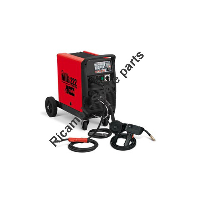 Telwin Parts for Flux Welding Digital Mig 222 TWIN 230-400V
