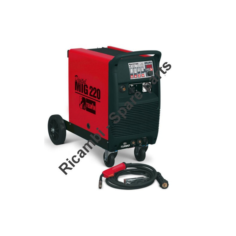 Ricambi Telwin per Saldatrice Digital Mig 220 230-400V