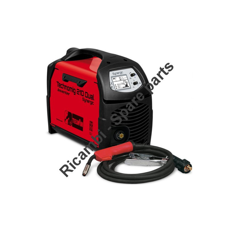 Ricambi Telwin per Saldatrice Technomig 210 DUAL SYNERGIC 230V