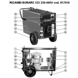 Ricambi Telwin per Saldatrici Inverter Force