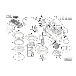 Ricambi Bosch per Levigatrice Rotorbitale GEX 150 AC