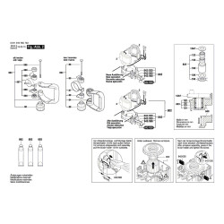 Ricambi Bosch per Trapani Avvitatori a Batteria GSR 10,8 V-LI-2