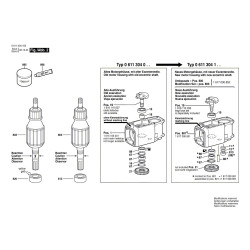 Bosch Spare Parts for Demolition Hammer SDS-Max GSH 27