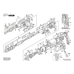 Ricambi Bosch per Martelli Perforatori SDS-Plus GBH