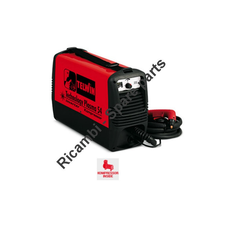 Ricambi Telwin per Inverter Plasma TECHNOLOGY PLASMA 54 KOMP. 230V