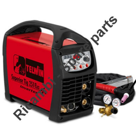 Ricambi Telwin per Inverter SUPERIOR TIG 251 DC-HF/LIFT VRD