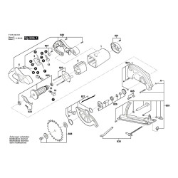 Skil Spare Parts for Cirular Sawb 5255-5165-5265