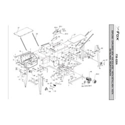 Ricambi Fox per Banchi Sega F36522A-F36521