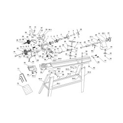 Ricambi Fox per Tornio per Legno F46-255