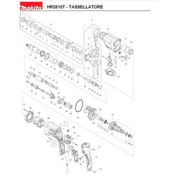 Makita Spare Parts for SDS-Plus Hammers HR2470-2610T-2611F