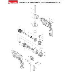 Ricambi Makita per Trapani a Percussione HP1640-1641-2051